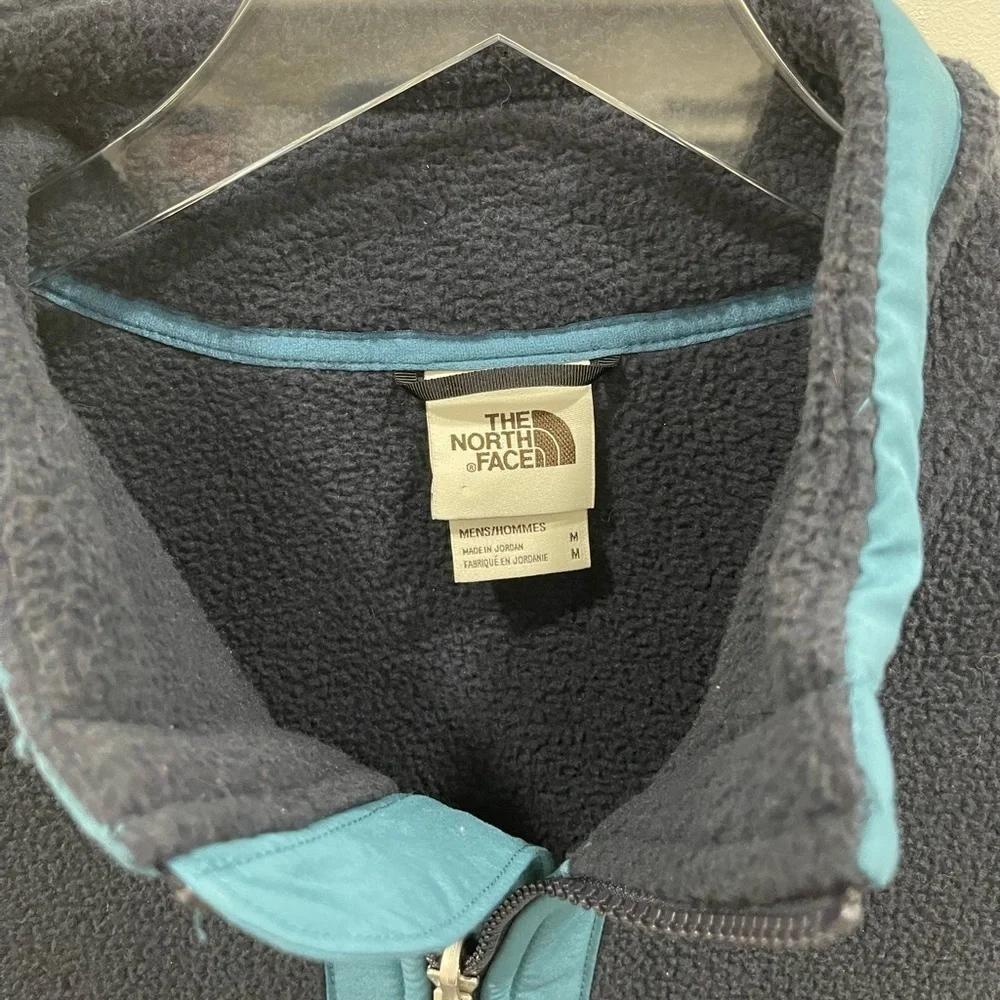 The North Face Men’s Carbondale Vest Full Zip Aviator Navy Mallard Blue Medium